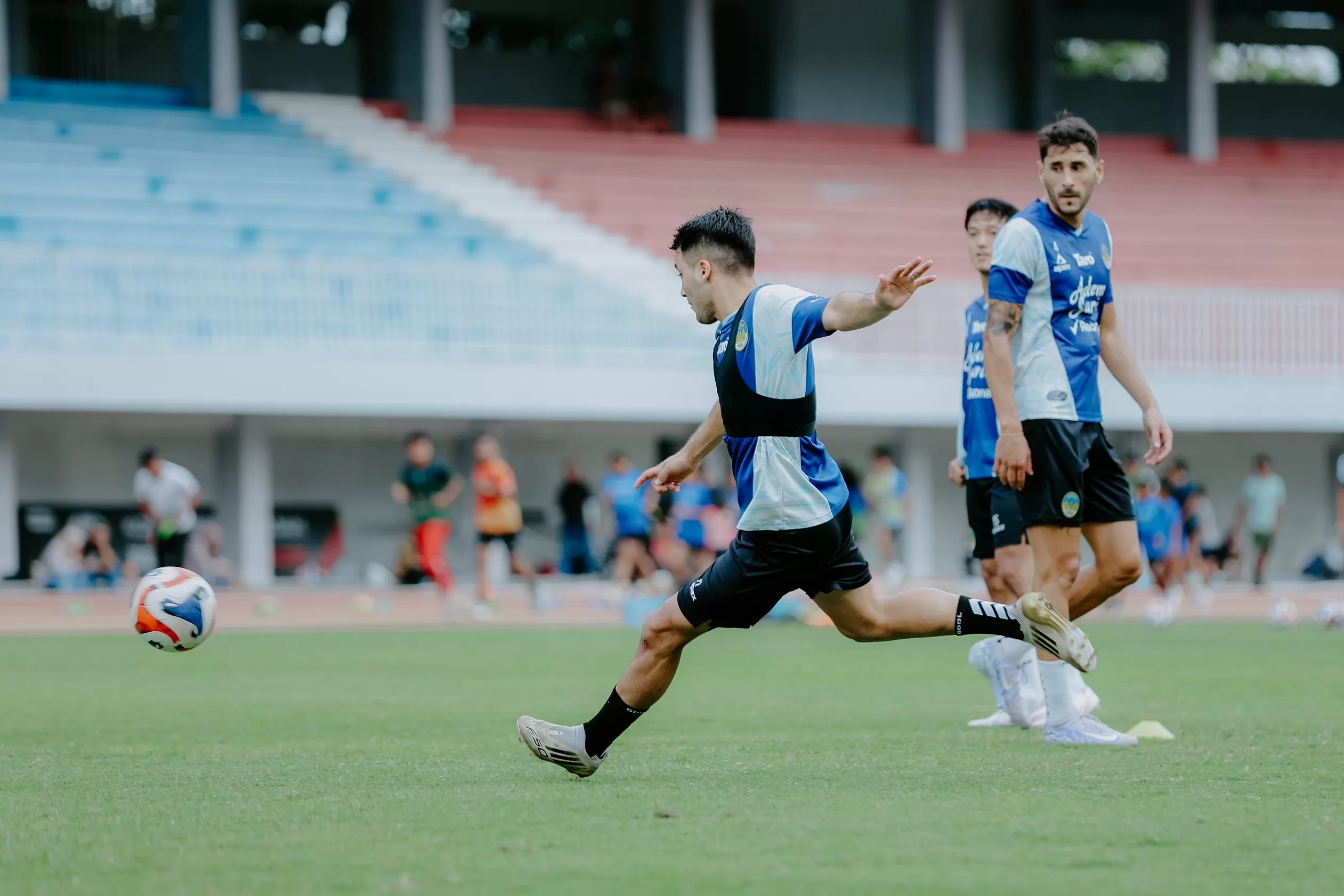Skuad PSIM saat jalani latihan di Mandala Krida (Ist)