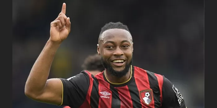 Antoine Semenyo, pemain sepak bola profesional asal Ghana yang bermain untuk klub Liga Utama Inggris, AFC Bournemouth. (Foto: Sky Sports)