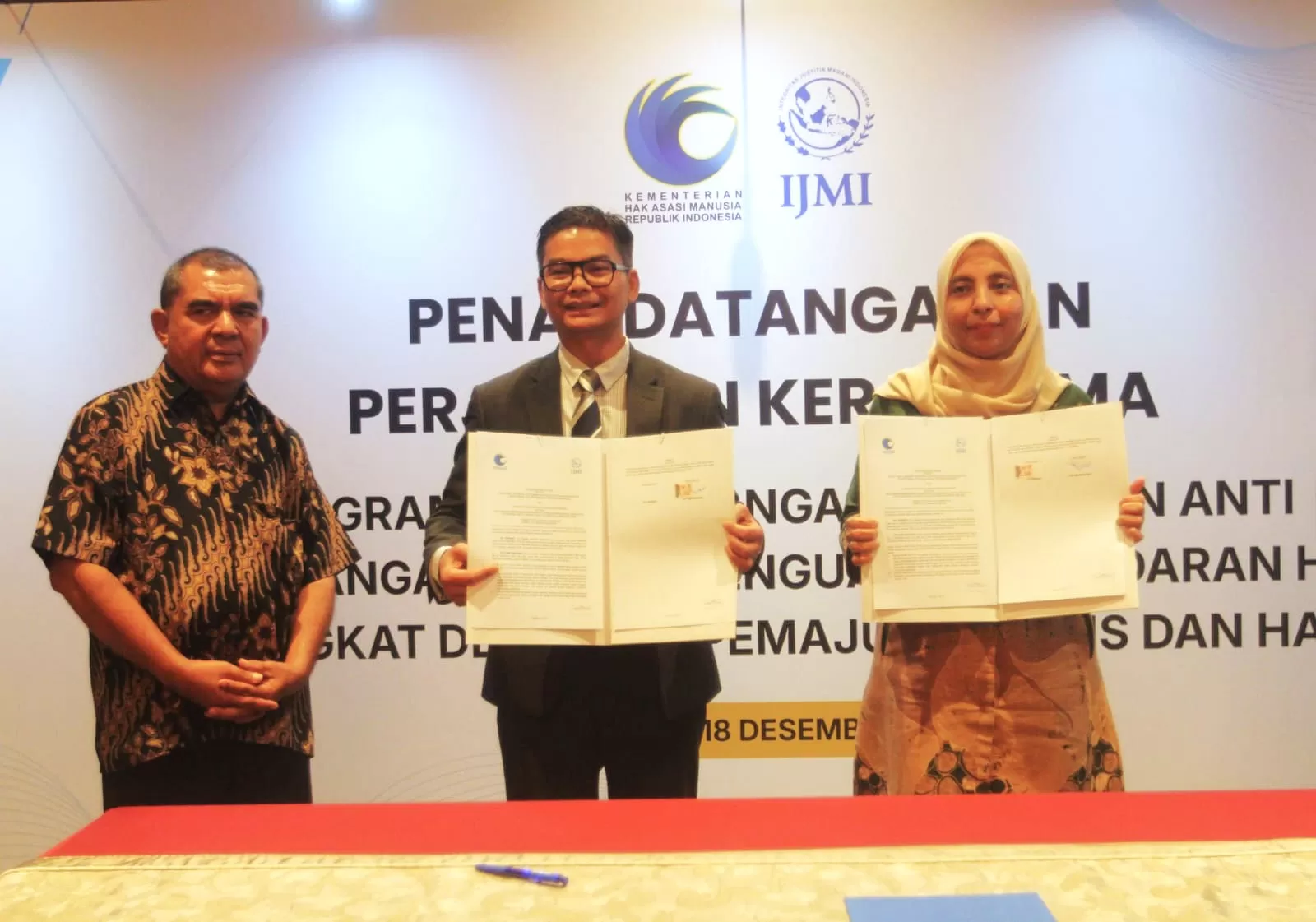 Kementerian Hukum dan HAAM memperkuat hak pekerja migran Indonesia  (Istimewa )