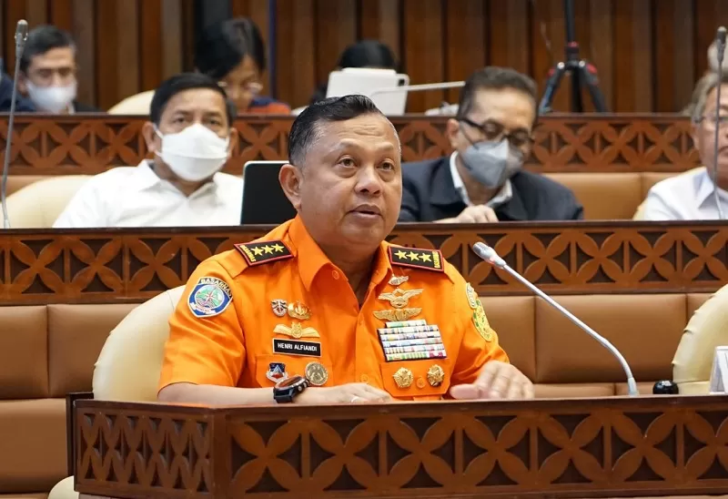 KPK tetapkan Kepala Basarnas RI, Marsekal Madya TNI, Henri Alfiandi, jadi tersangka kasus dugaan suap.  (FOTO: Dok. Basarnas)