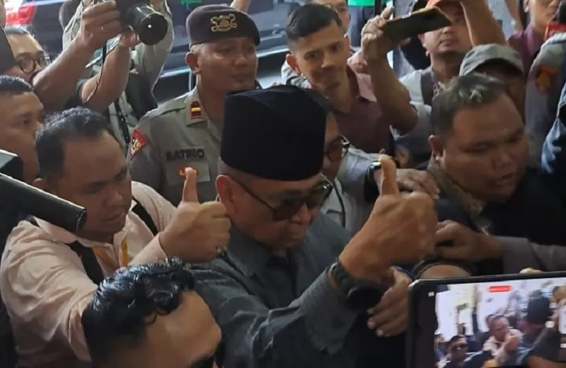 Kronologi Panji Gumilang jadi tersangka penistaan agama.  (FOTO:  Berita PMJ/Fajar)