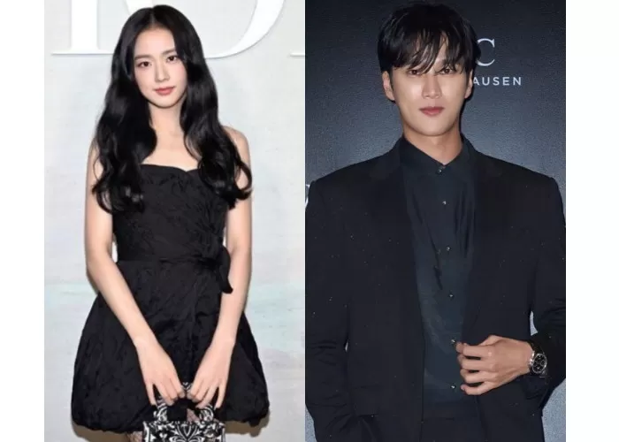 Kim jisoo blackpink bintang idol kpop, berkencan dengan aktor korea ahn bo hyun.