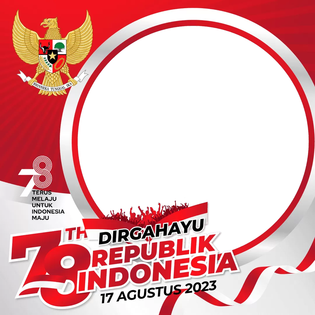 Contoh twibbon 2023. (Foto: twibbonize.com)