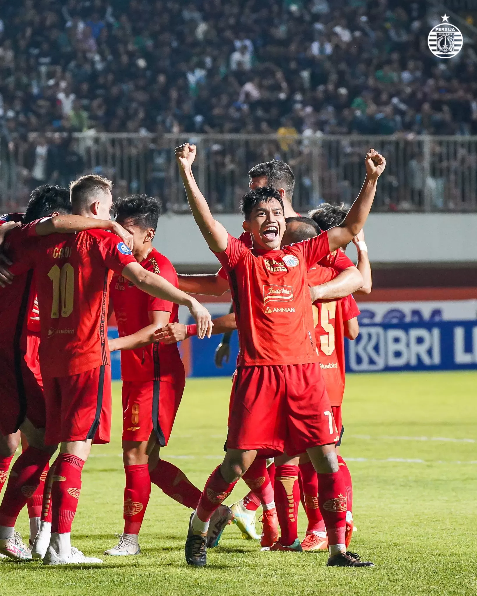 Persija VS PSS Sleman.  (Foto: Twitter @Persija_Jkt)