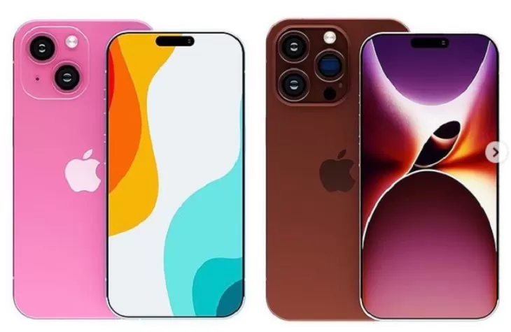 Tampilan iPhone 15 series. (Foto: Instagram iranzamin_mobilee)