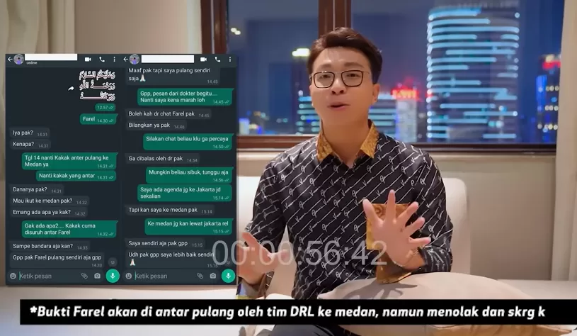 Klarifikasi dr. Rechard Lee soal unggahan Video Farel Aditya di Tiktok. (Foto: Tangkap layar YouTube dr. Richard Lee, MARS)