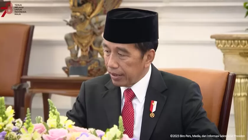 Imbauan Presiden Jokowi kepada kantor swasta agar menerapkan WFH. (Foto:  Sekretariat Presiden)