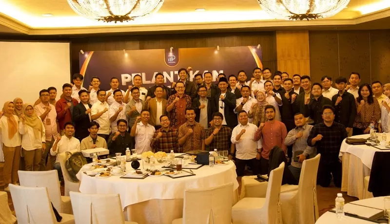 Foto bersama Mudapro, usai pelantikan pengurus, Sabtu (19/8/2023).  (FOTO: Dok. Mudapro)