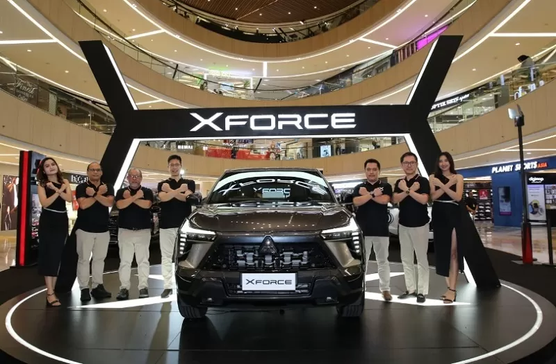 Mitsubishi Xforce diperkenalkan di Bandung dan Surabaya, intip harga dan spesifikasinya.   (FOTO: Dok. Mitsubishi Motors)