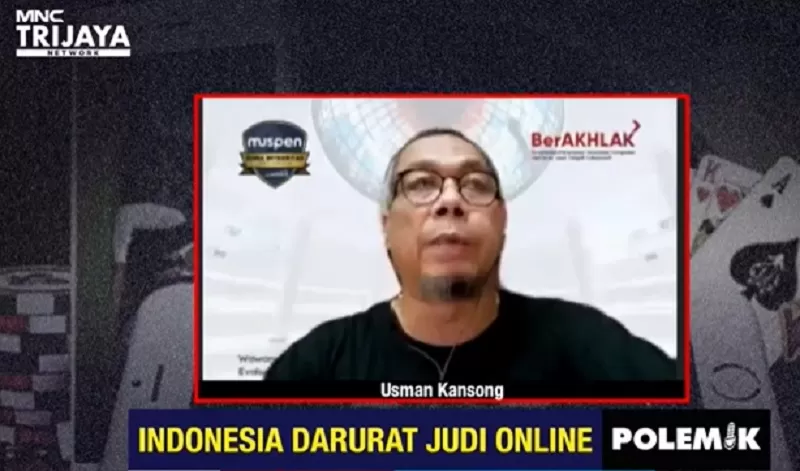 Dirjen Informasi dan Komunikasi Publik Kementerian Kominfo, Usman Kansong, sebut telah blokir situs judi online yang menyusup ke website pemerintah.  (FOTO: Tangkap layar YouTube Trijaya FM)