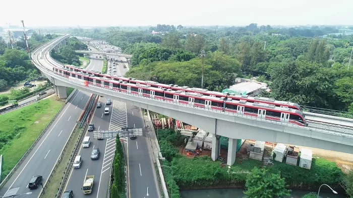 Penampakan LRT Jabodebek. (Foto: kai.id)