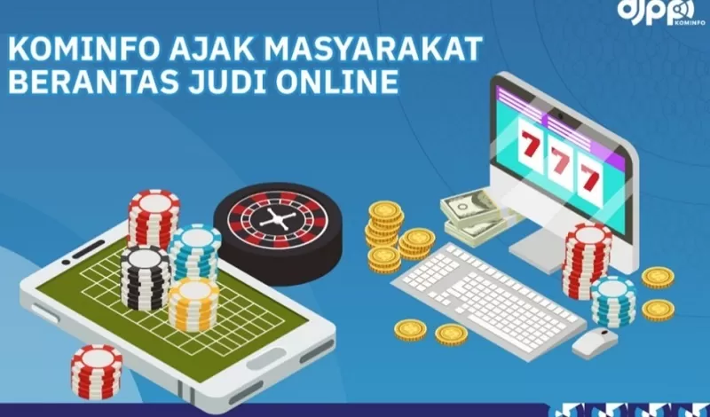 Kementerian Kominfo ajak masyarakat berants judi online dengan lapor ke 159.  (FOTO: Dok. DJPPI Kominfo)