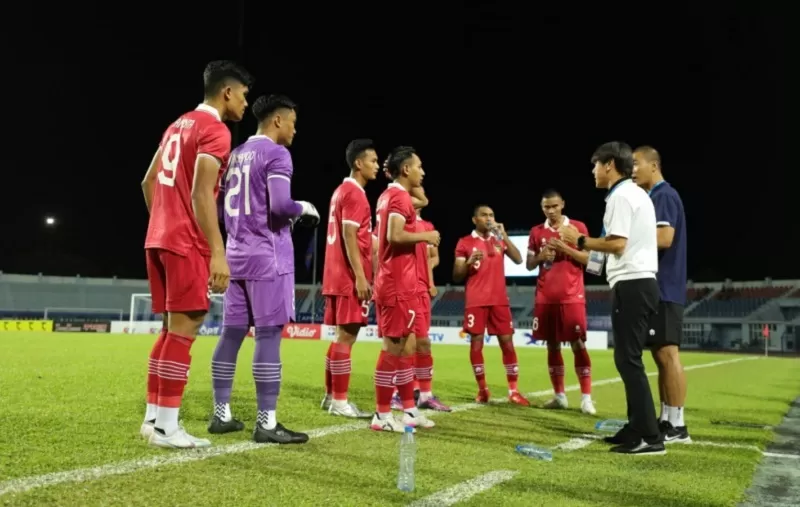 Pemain terbaik Timnas Indonesia U-23 dipanggil Shin Tae-yong untuk lolos ke Piala Asia U-23 2024.  (FOTO: Dok. PSSI)