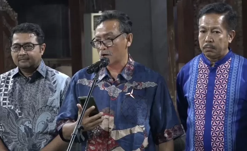 Sekretaris Majelis Tinggi Partai Demokrat, Andi A. Mallarangeng, sebut partainya cabut dukungan untuk Anies baswedan dan keluar dari KPP imbas NasDem berkhianat.   (FOTO: Tangkap video)