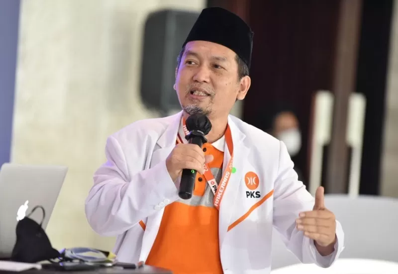 Ketua Bidang Polhukam DPP PKS, Almuzammil Yusuf, merespons duet Anies-Cak Imin yang dibongkar Demokrat.  (FOTO: Dok. PKS)