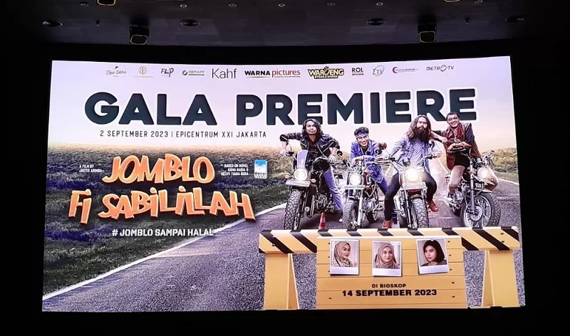 Ini sinopsis film &lsquo;Jomblo Fi Sabilillah&rsquo; yang tayang 14 September 2023. (FOTO: Sarah Limbeng)