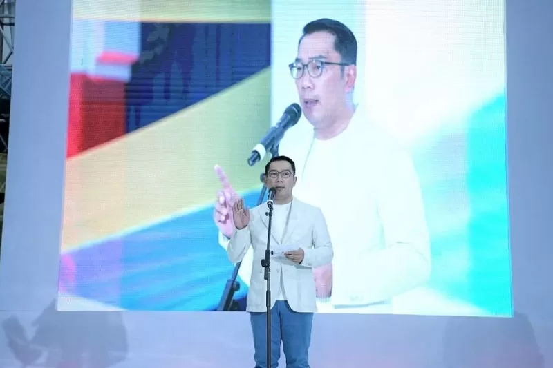 Gubernur Jabar Ridwan Kamil atau Kang Emil mengapresisi penunjukan Bey Machmudin sebagai Pj Gubernur Jabar pengganti dirinya.  (FOTO: Dok. Humas Pemprov Jabar)