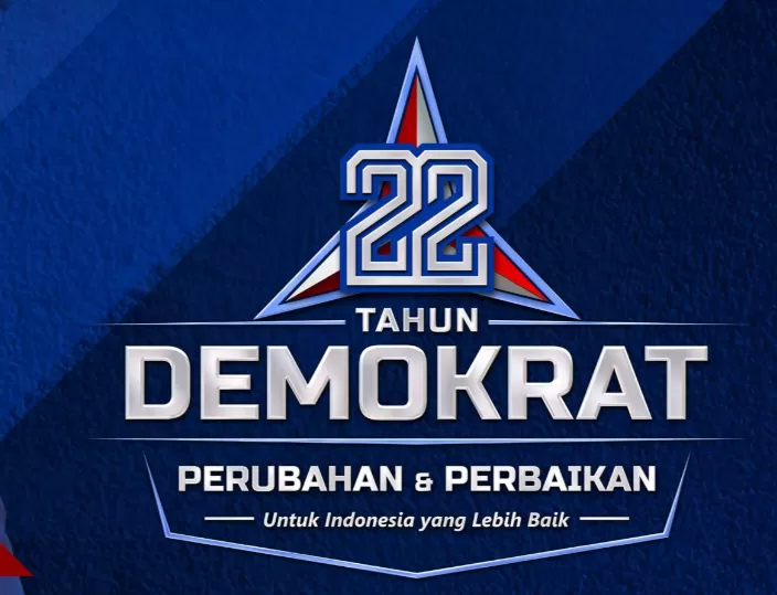 HUT Partai Demokrat ke-22. (Foto: Tangkap layar demokrat.or.id)