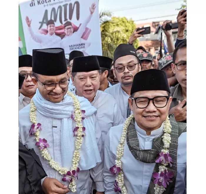 Pasangan Anies-Cak Imin. (Foto: Instagram @aniesbaswedan)