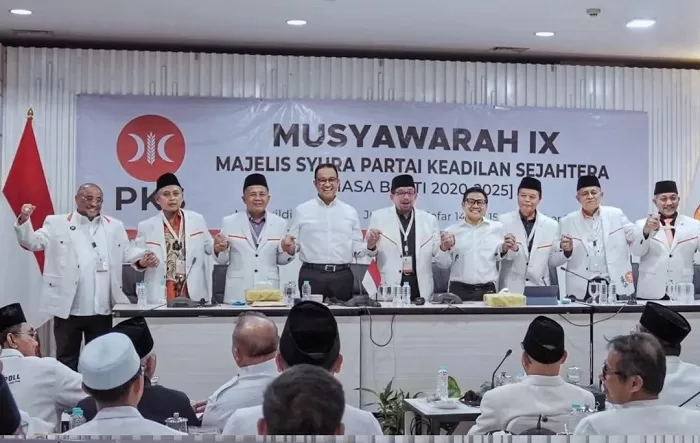 Musyawarah IX Majelis Syura PKS. (Foto: Instagram @aniesbaswedan)