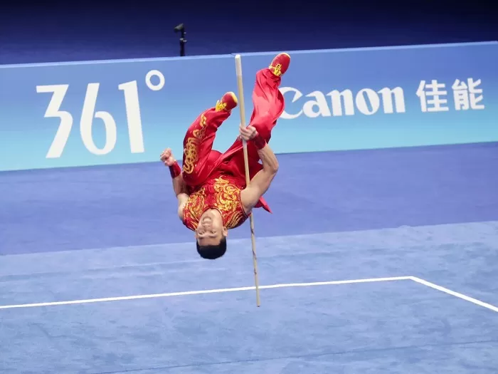 Atlet Cabang Olahraga (Cabor) wushu, Harris Horatius. (Foto: Dok. kemenpora.go.id)