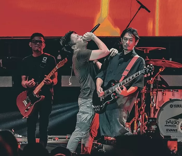 Konser Noah. (Foto: Dok. Instagram @arielnoah)