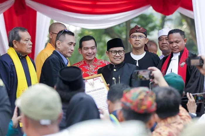 Muhaimin Iskandar alias Cak Imin di acara Hari Kesaktian Pancasila di Tugu Proklamasi, Jakarta. (Foto: Instagram @cakiminow)