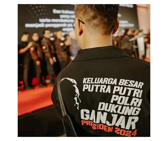 KBPP Polri dukung Ganjar Pranowo. (Foto: Instagram @ganjar_pranowo)