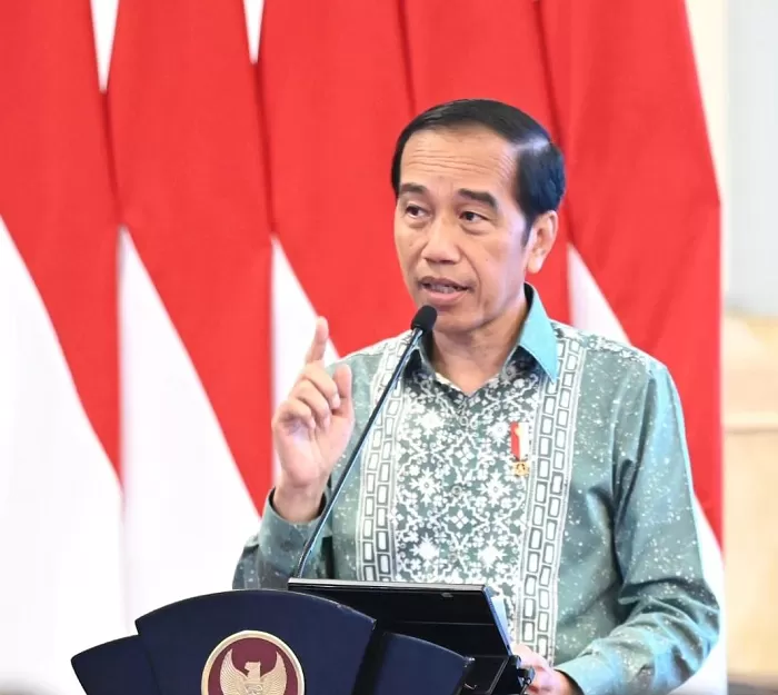 Presiden Jokowi pada Program Pendidikan Singkat Angkatan XXIV. (Foto: Dok. Instagram @jokowi)