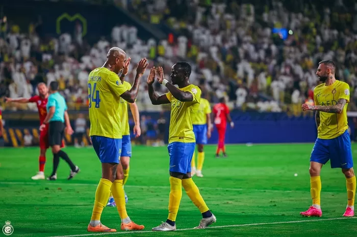 Al Nassr VS Abha. (Foto: Twitter/X @AlNassrFC_EN)