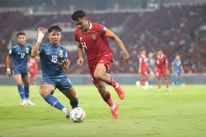 Timnas Indonesia VS Brunei Darussalam. (Foto: Dok. PSSI)