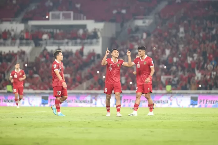 Timnas Indonesia menang telak 6-0 lawan Brunei Darussalam. (Foto: Website pssi.org)