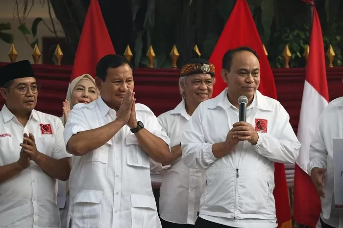 Projo menyatakan dukungan kepada Bacapres Prabowo Subianto. (Foto: Dok. Prabowo Subianto)