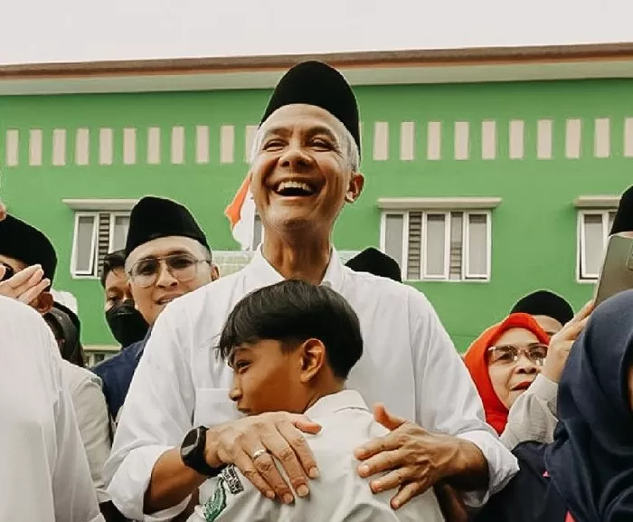 Ganjar Pranowo berkunjung ke Institut Nahdlatul Ulama Tasikmalaya. (Foto: Dok. Ganjar Pranowo)