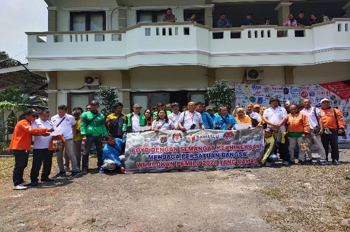 FOYB Dengan Semangat Kebinekaan Berkomitmen Menjaga Persatuan Bangsa Guna Mewujudkan Pemilu 2024 yang Damai, Bermartabat, Bersih, dan Berbudaya. (Foto: Istimewa)