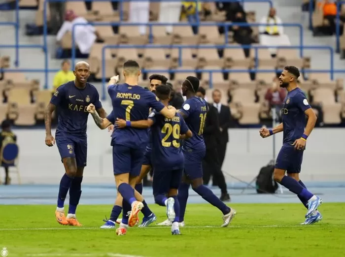 Al Nassr menang melawan Al Feiha. (Foto: Twitter @AlNassrFC_EN)