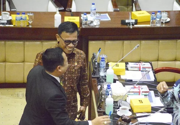 Masinton Pasaribu di Senayan. (Foto: Dok. Masinton Pasaribu)