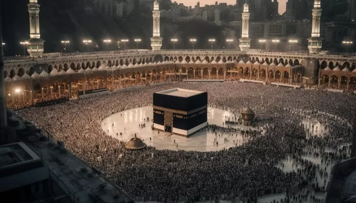 Ka'bah di Mekkah. (Foto: Freepik/vecstock)