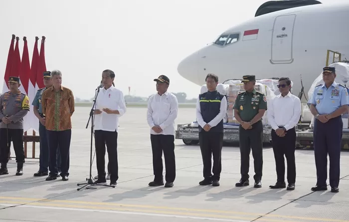 Pemetintah Indonesia kirim bantuan kemanusiaan tahap dua ke Palestina. (Foto: Dok. kemlu.go.id)