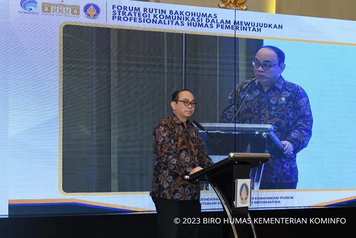 Menkominfo, Budi Arie m Forum Bakohumas: Strategi Komunikasi dalam Profesionalitas Humas Pemerintah. (Foto: Dok. Budi Arie)