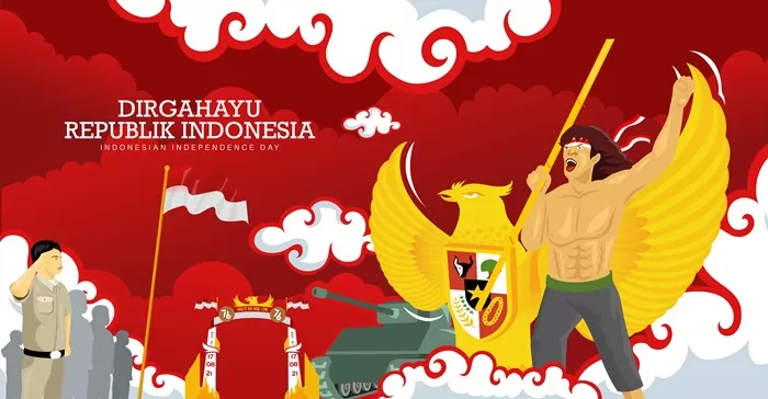 Ilustrasi HUT ke-79 RI. (Foto: Freepik/YusufSangdes)