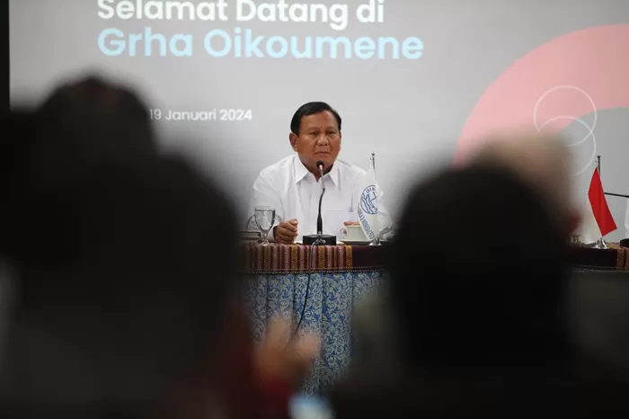 Capres nomor urut 2, Prabowo Subianto. (Foto: Istimewa)