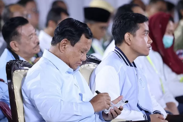 Prabowo Subianto bersama Gibran Rakabuming Raka. (Foto: Dok. Prabowo Subianto)