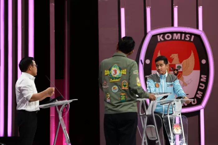 Suasana Debat Pilpres 2024 keempat. (Foto: Dok. Prabowo Subianto)