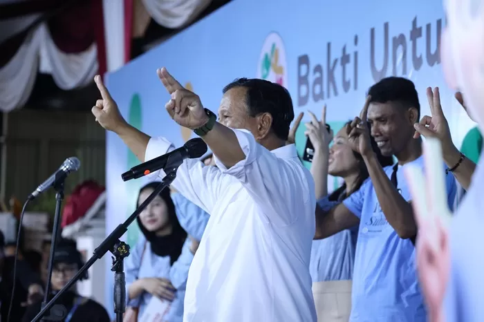 Prabowo Subianto menerima dukungan komunitas Bakti Untuk Rakyat. (Foto: Istimewa)