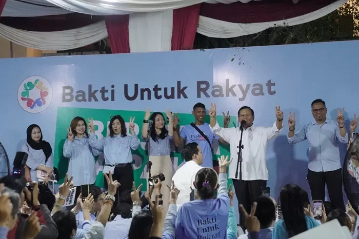 Komunitas Bakti Untuk Rakyat mendeklarasikan dukungan kepada Capres Prabowo Subianto. (Foto: Istimewa)