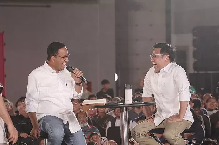 Anies Baswedan bersama Muhaimin Iskandar di acara Desak Anies & Slepet Imin. (Foto: Dok. Muhaimin Iskandar)