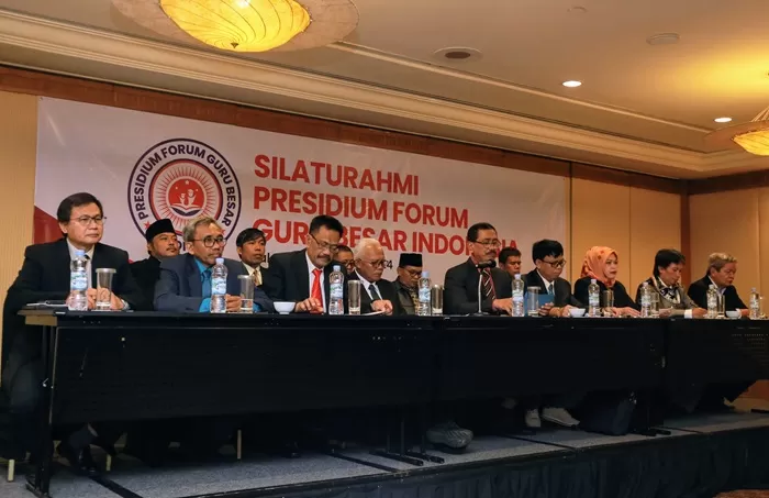 Silaturahmi Presidium Forum Guru Besar Indonesia. (Foto: Istimewa)