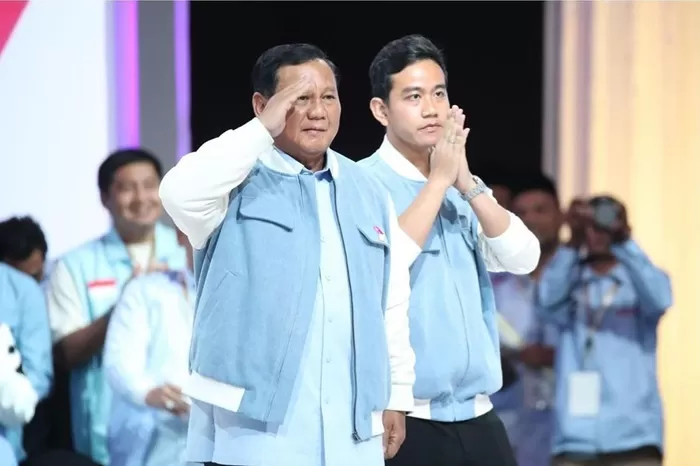 Prabowo Subianto bersama Gibran Rakabuming Raka. (Foto: Dok. Prabowo Subianto)