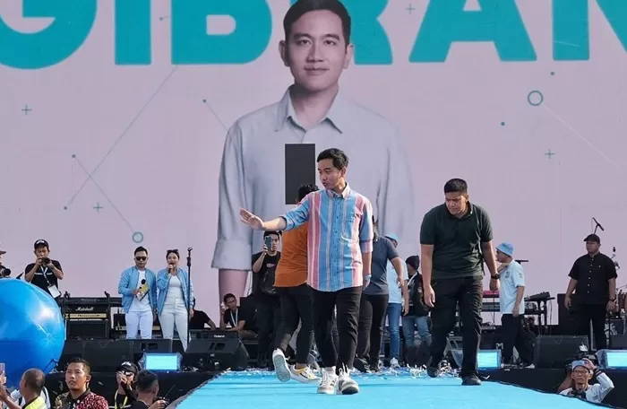 Capres Gibran Rakabuming Raka di Bandung.  (Foto: Dok. Gibran Rakabuming Raka)